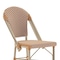 Flash Furniture Lourdes Stackable IndoorOutdoor French Bistro 30 High Barstool, NaturalWhite and Light Natural SDA-AD642001-F-BS-NATWH-LTNAT-GG - alternate 7